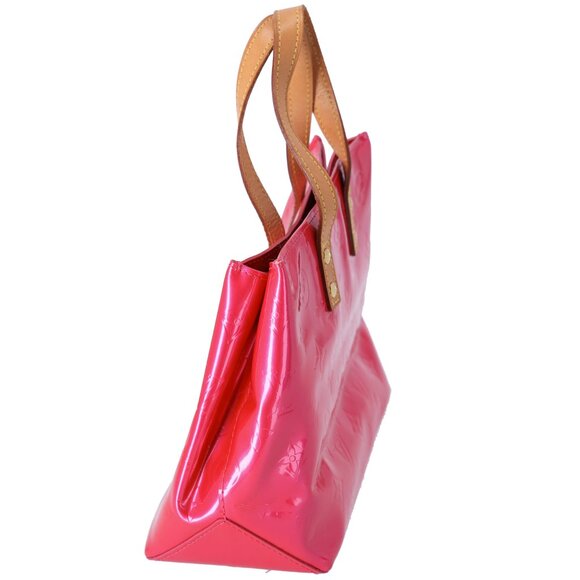 Louis Vuitton Reade PM Monogram Vernis Handbag M91221 Fuchsia Pink - Picture 4 of 7